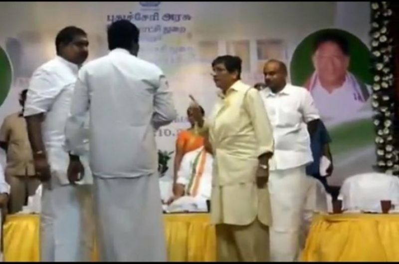 Kiran Bedi, AIADMK MLA