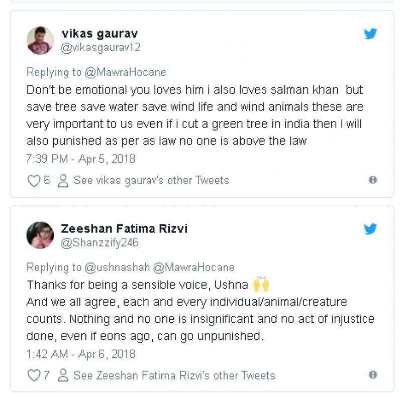 Support to Salman Khan 