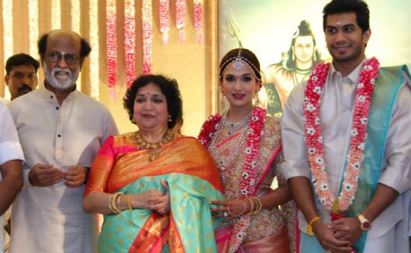 Soundarya Rajinikanth & Vishagan Vanangamudi wedding