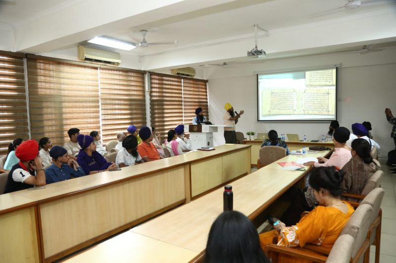Sri Guru Gobind Singh College Organized a unique book and paper conservation workshop  Sri Guru Gobind Singh College Organized a unique book and paper conservation workshop
