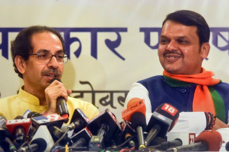 Maharashtra CM Devendra Fadnavis and Uddhav Thackeray