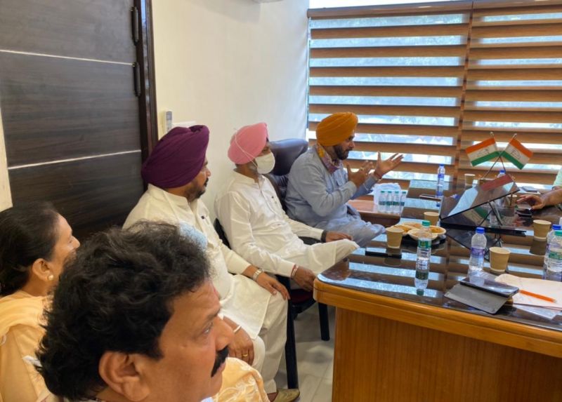 Navjot Sidhu's meeting with Dalit leadership