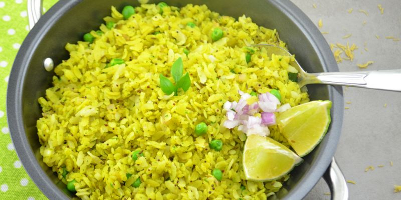 Onion Poha 