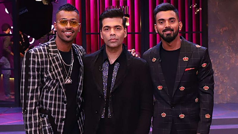 KL Rahul and Hardik Pandya on Koffee with Karan