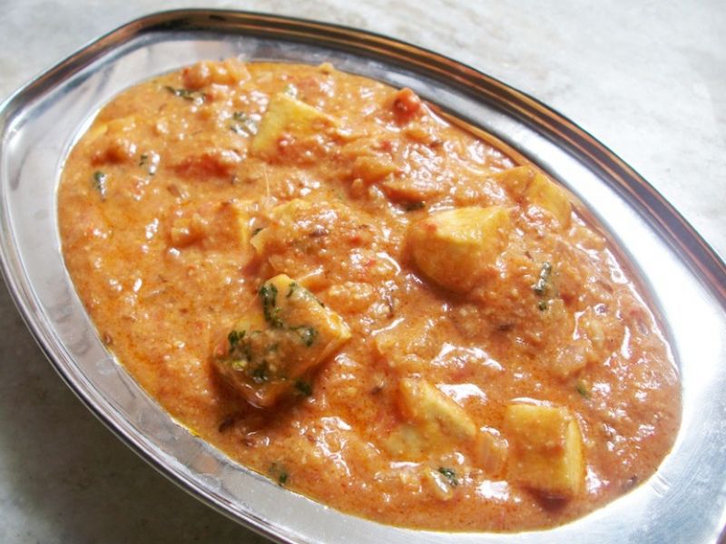 Cashew-butter paneer