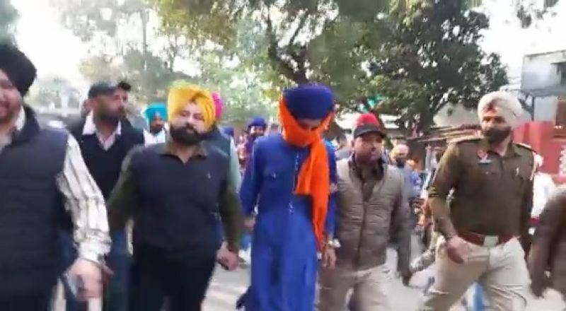 Ranjit Singh produced in court in hand grenade recovery case