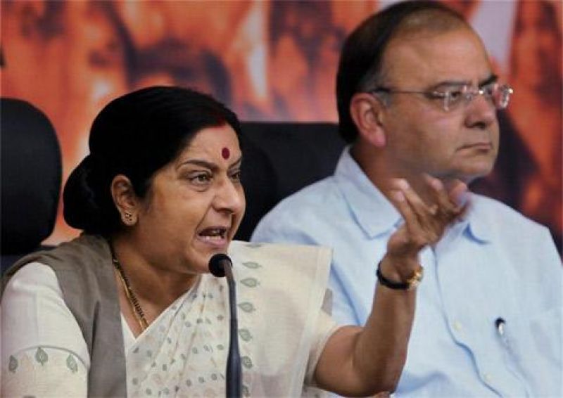 Sushma Swaraj and Arun Jaitley