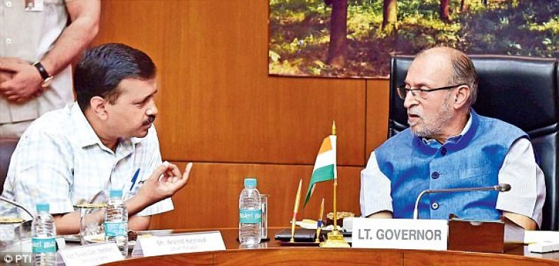 lg anil baizal and arvind kejriwal lg anil baizal and arvind kejriwal