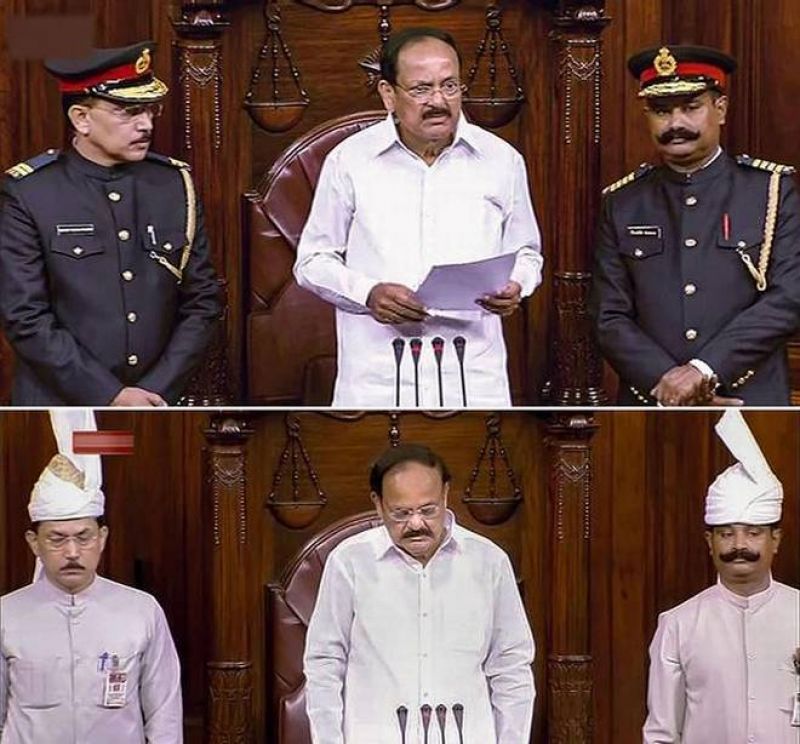 New military-style uniform of marshals