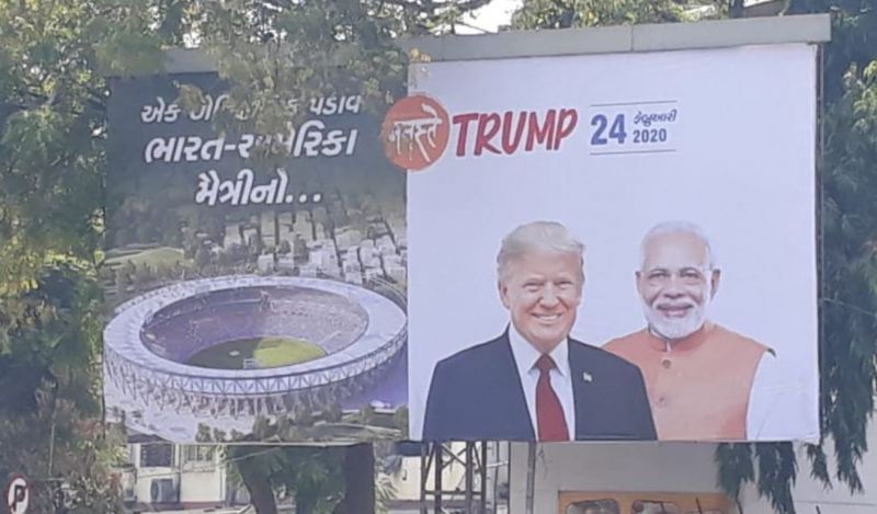 India is ready to welcome trump