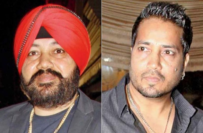 Mika Singh and Daler Mehndi