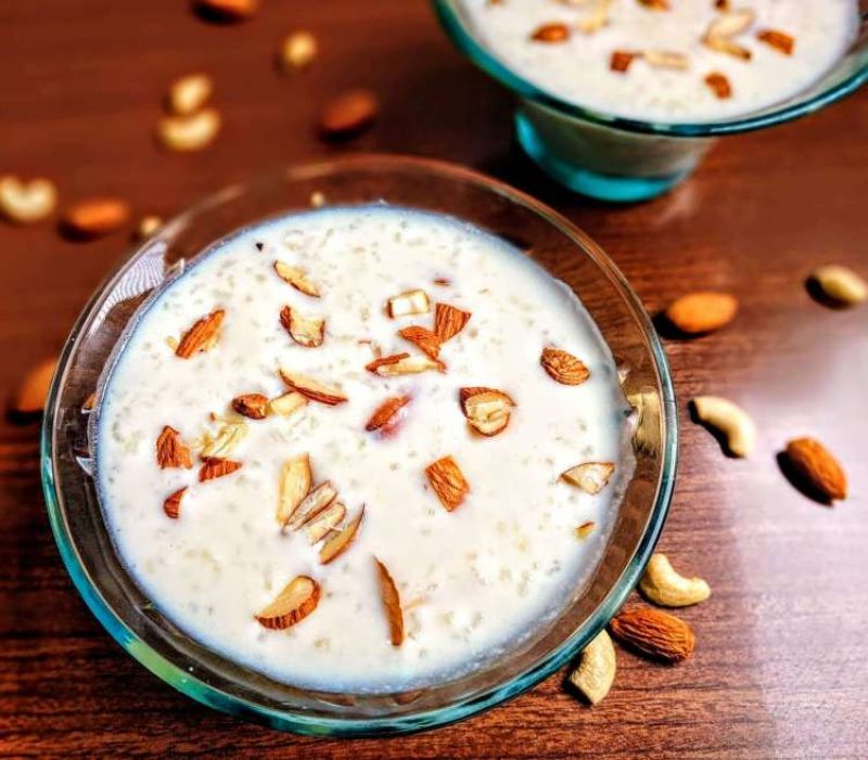 Paneer Kesar Badam Kheer 
