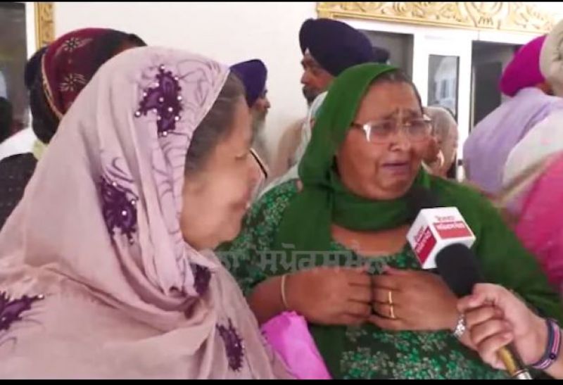 Sangat became emotional seeing bullet-hit holy saroop of Guru Granth Sahib 