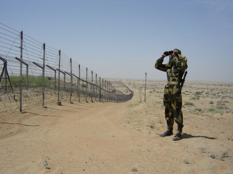  Paki is spreading disturbances near Rajasthan border