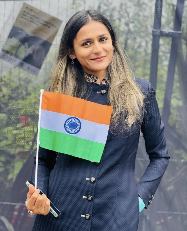 Priyanka Goswami wins silver in women's 10000m race walk