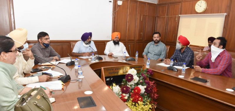 Punjab Education Minister Pargat Singh starts marathon meetings