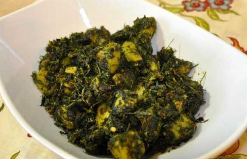 Methi saag