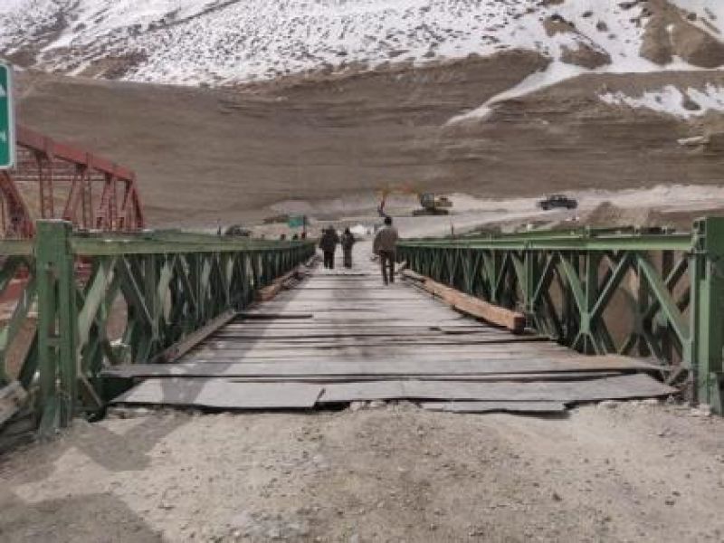 BRO upgrades crucial 110 feet long bridge on Leh-Sarchu Road in 8 days  