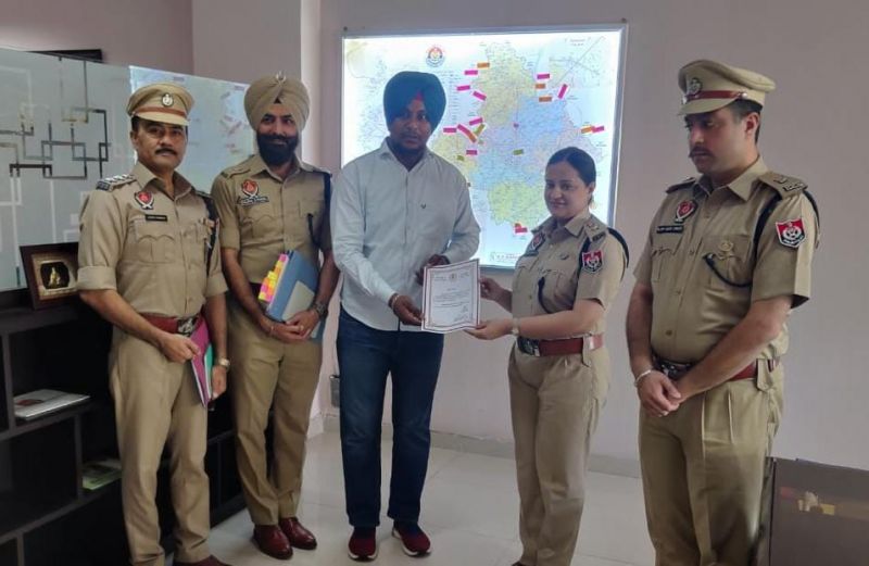  Punjab Police begins felicitating Police Personnel on their Birthdays