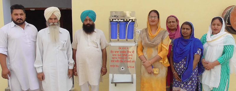 school water cooler and filter donation