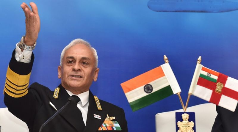 Navy chief Admiral Sunil Lamba 