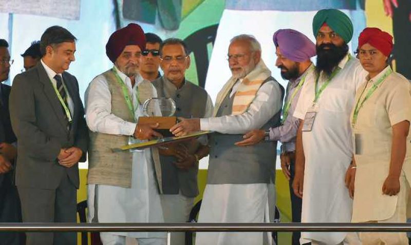 Krishi Karman Award for Punjab Breaking Record of Paddy Sowing!