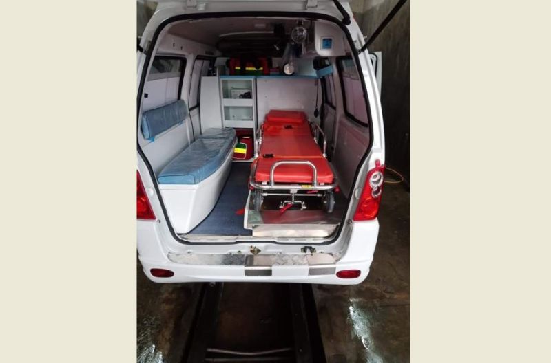 Sikh community donate ambulance