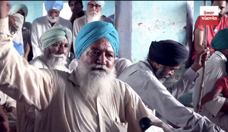 Spokesman Di Sath at Historic village Kanjhla