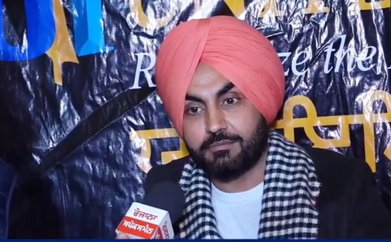 Ravinder Grewal at Ghazipur Border