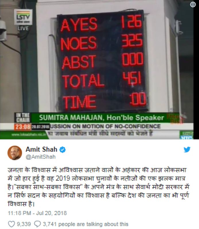 BJP declared victory over democracy