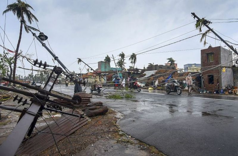 cyclone In Odisha