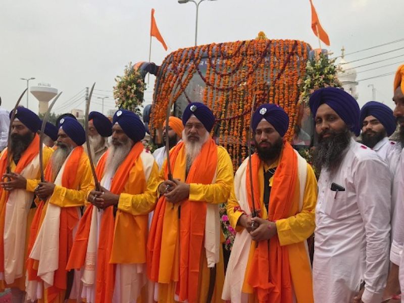 Nagar Kirtan from Gurdwara Sri Nankana Sahib Pakistan