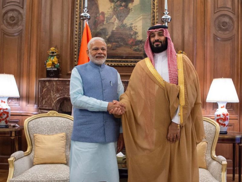  Mohammed bin Salman Meet PM Modi