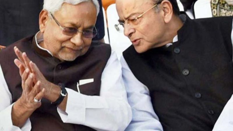 Nitish kumar and arun Jaitley