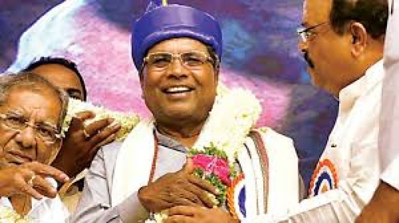 lingayat saint appeals in favor of cm siddaramaiah