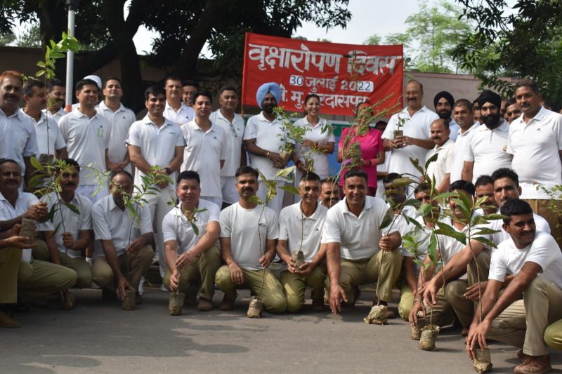 BSF PUNJAB : ONE MORE STEP TOWARDS HEALTHY LIFE AND GREEN ENVIRONMENT