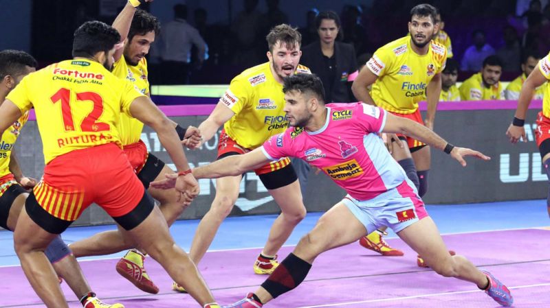 Jaipur Pink Panthers vs Gujarat Fortunegiants