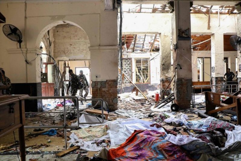  bomb blast in Sri Lanka