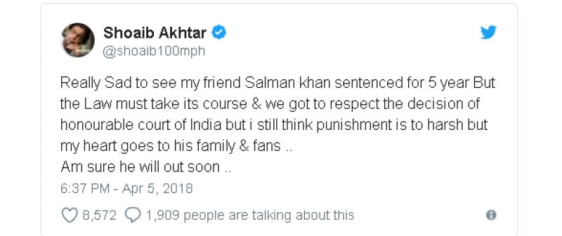 Support to Salman Khan 