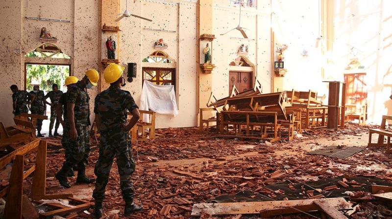 Bomb Blast in Church