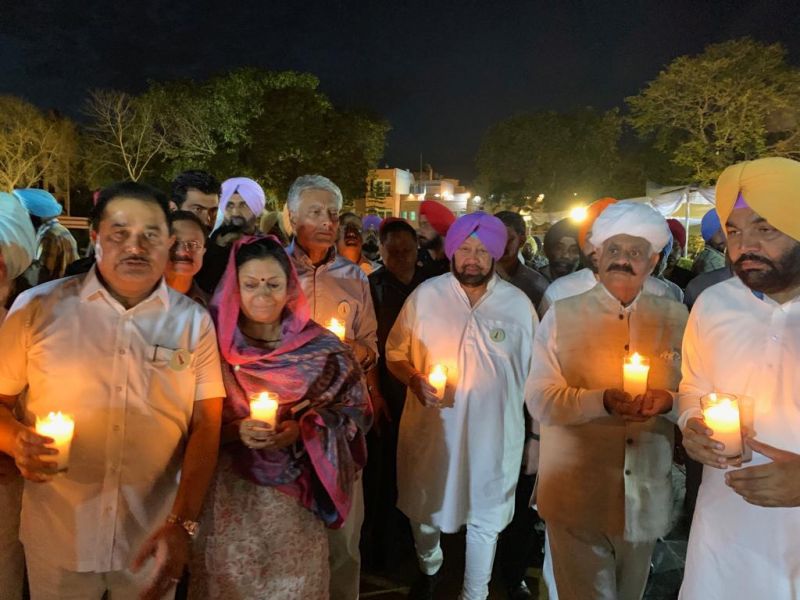 Candlelight march held in Amritsar on eve of Jallianwala Bagh