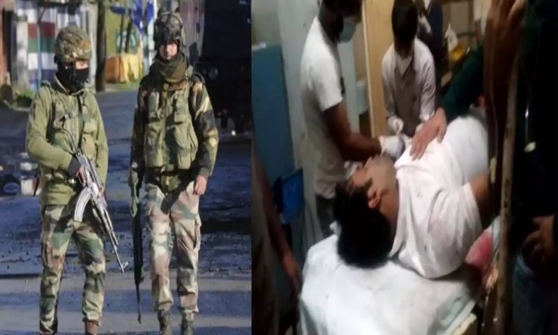 Terrorist attack on BJP leader's house