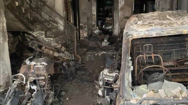 Tragic accident in Indore