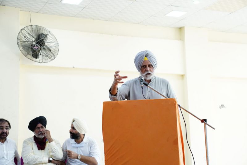 Sanjha Sunehra Punjab Manch held a town-hall meeting with members of the  public at Mansa today.