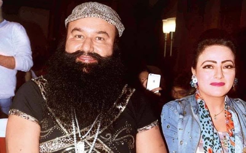 honeypreet meet ram rahim