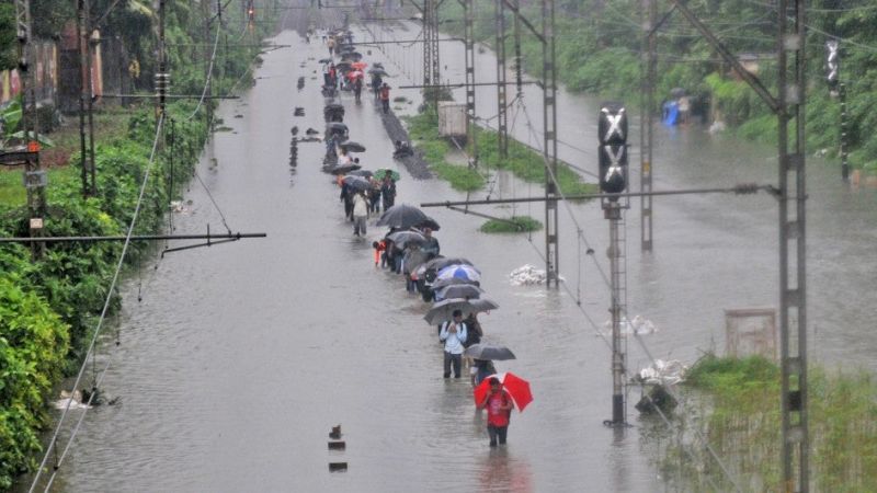 Mumbai in Heavy Rain