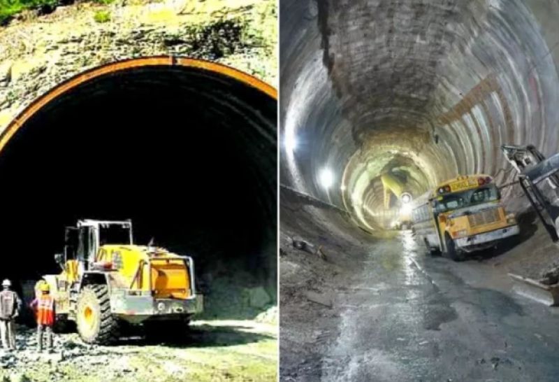 The construction work