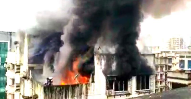 Fire brigade personnel burnt in Mumbai's Borivali area