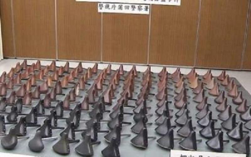 159 bicycle seats in japan
