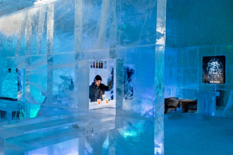 Swedish ice hotel 